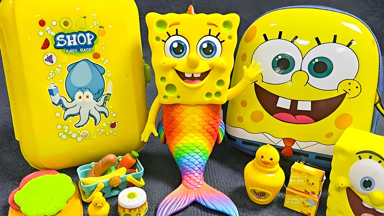 30 Minutes Satisfying with Unboxing Spongebob Bathroom Playset 🚢 Boat Toy ASMR Review Toys 2026