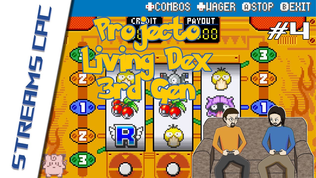 Streams CPC - Pokémon Leaf Green #4 [GBA] - Andei todo viciado nas slots 😬