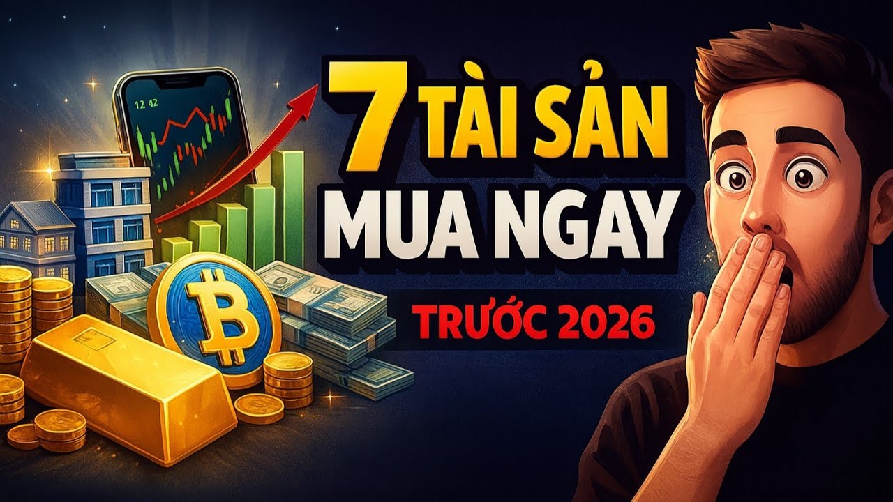 7 TÀI SẢN PHẢI SỞ HỮU TRƯỚC 2026 - cơ hội 10 năm chỉ đến một lần | Đường Lập Nghiệp 