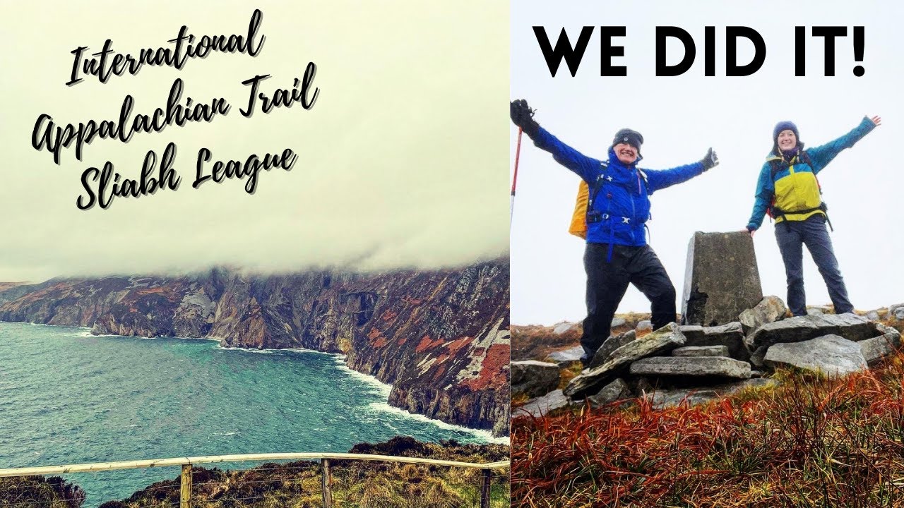 SCARIEST HIKE YET! WE MADE IT! Hiking the International Appalachian Trail Day 28 - Sliabh League