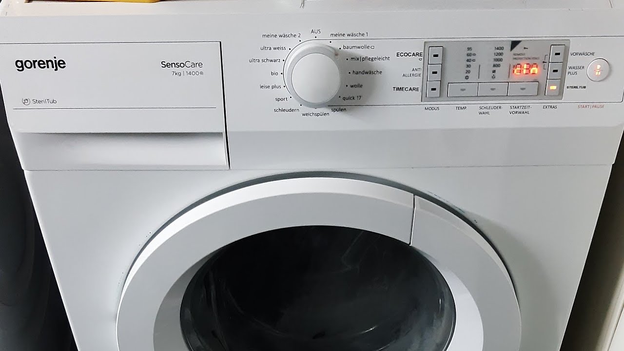 gorenje SensoCare SterilTub Waschmaschine
