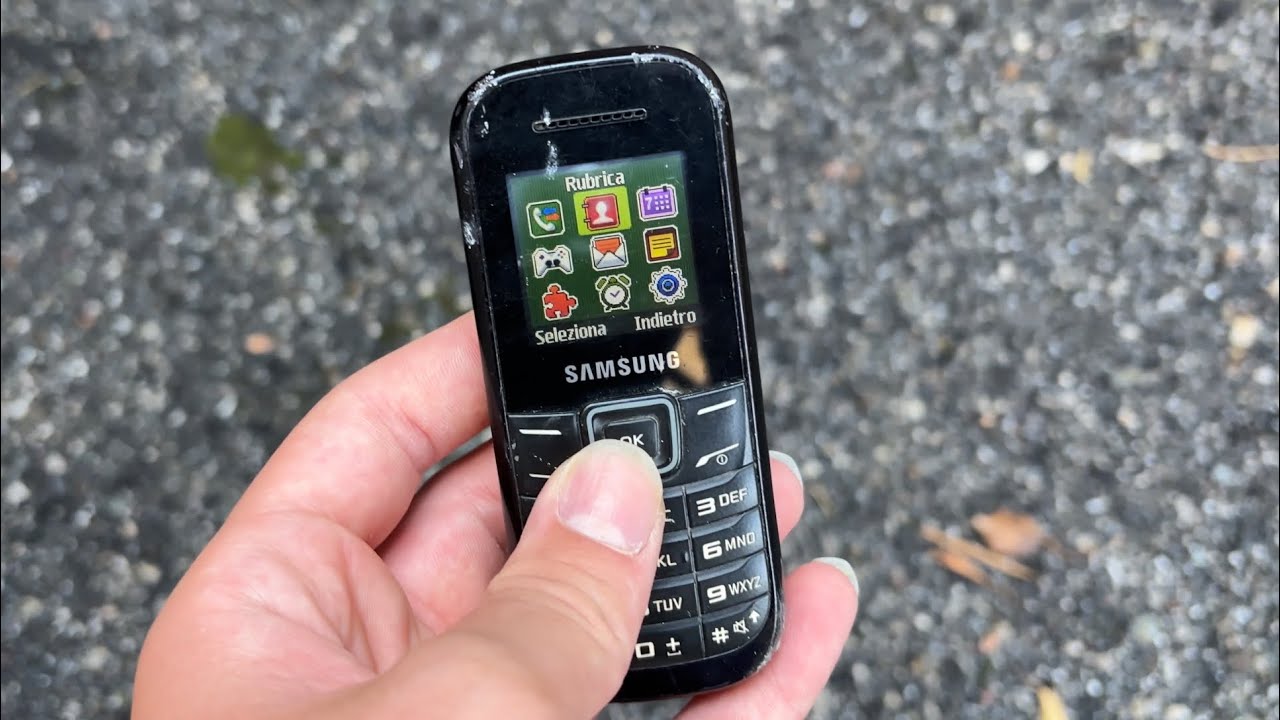 Samsung phone destruction