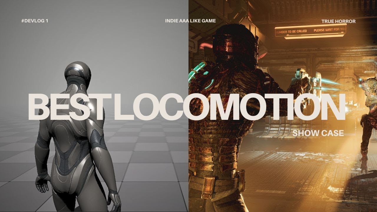 FINALLY!! 😍Created The Best Locomotion For My Game | AAA Quality | New Sci-Fi Project