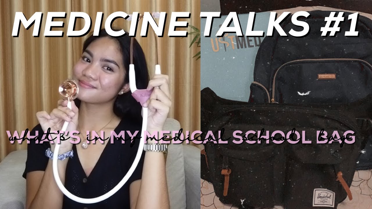 WHAT'S IN MY MED SCHOOL BAG (+ Med Kit): Second Year Medical School (Philippines) | Kristine Abraham