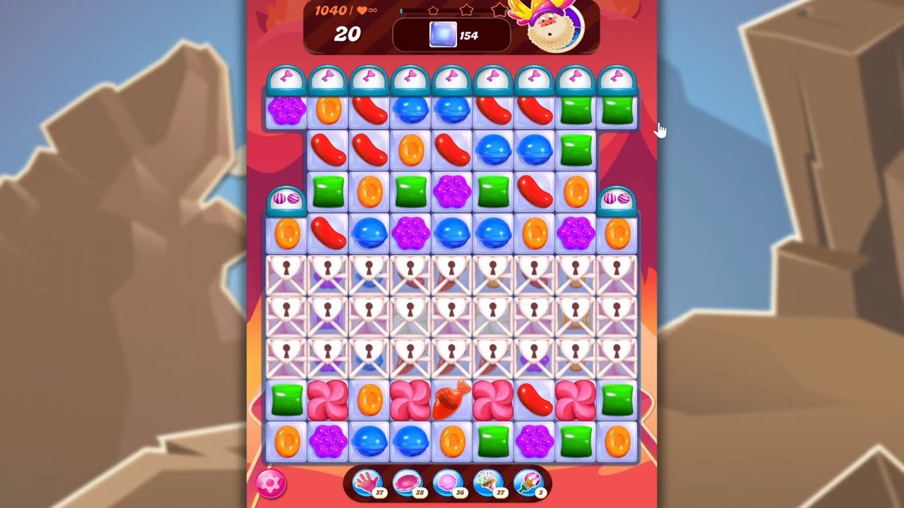 Candy Crush Saga LEVEL 1040 NO BOOSTERS (new version)🐟☑️