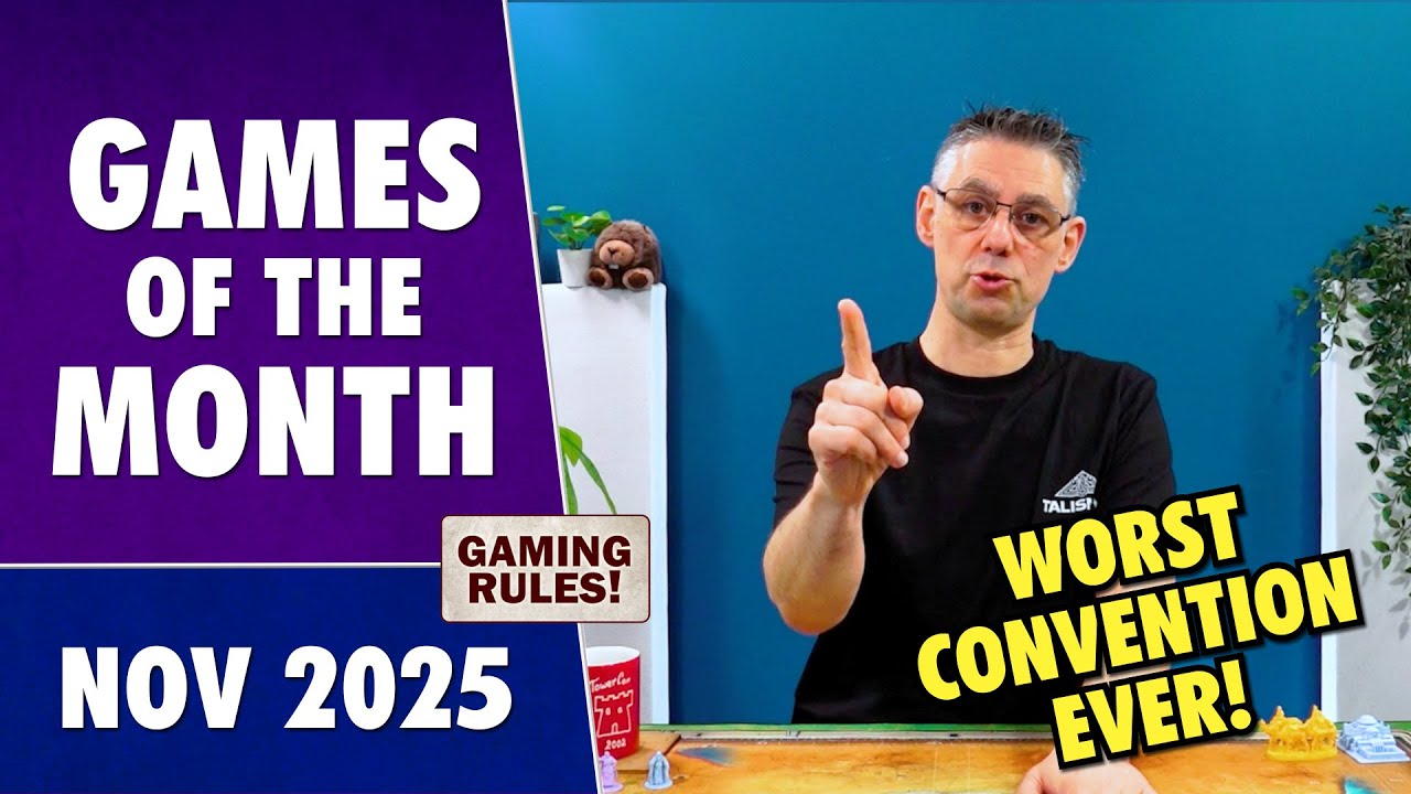 Best Games of the Month VLOG - November 2025