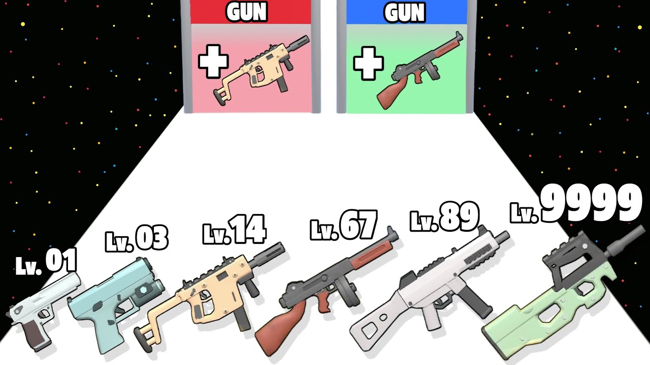 Weapon Spin Run - Level Up Weapon Max Level Gameplay (Spin Gun)