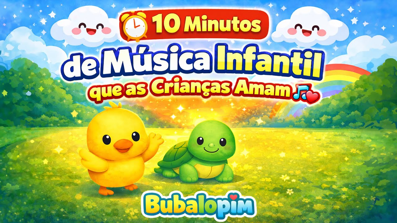 10 Minutos de Música Infantil que as Crianças Amam