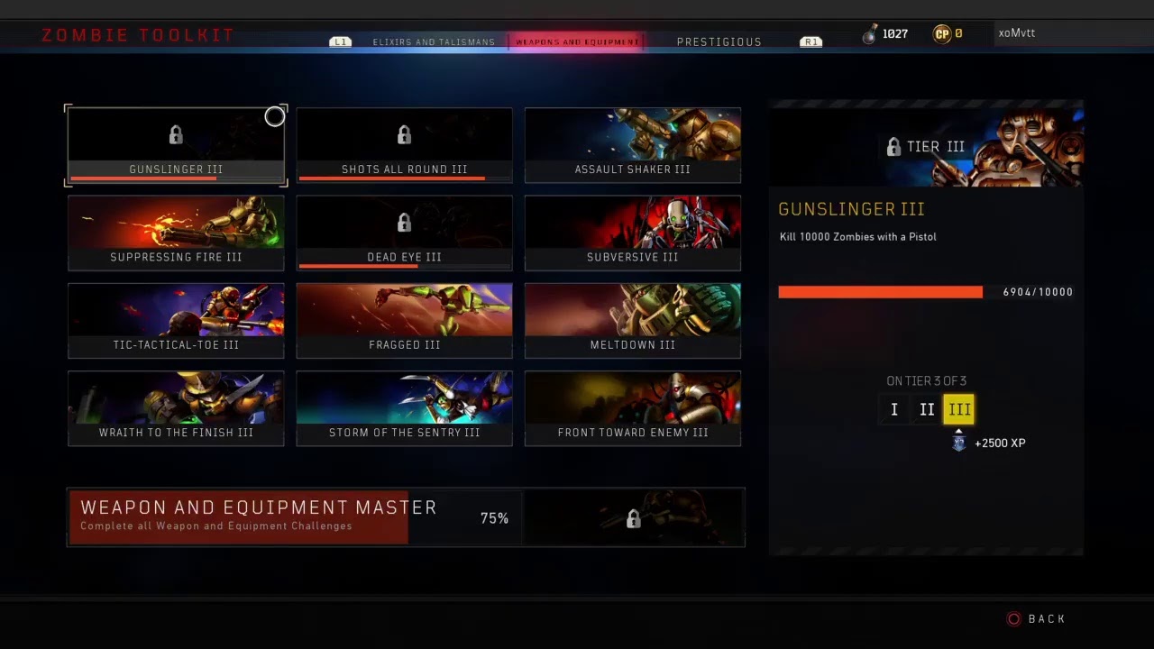 BO4 Zombies |  50% / 100% Percenter