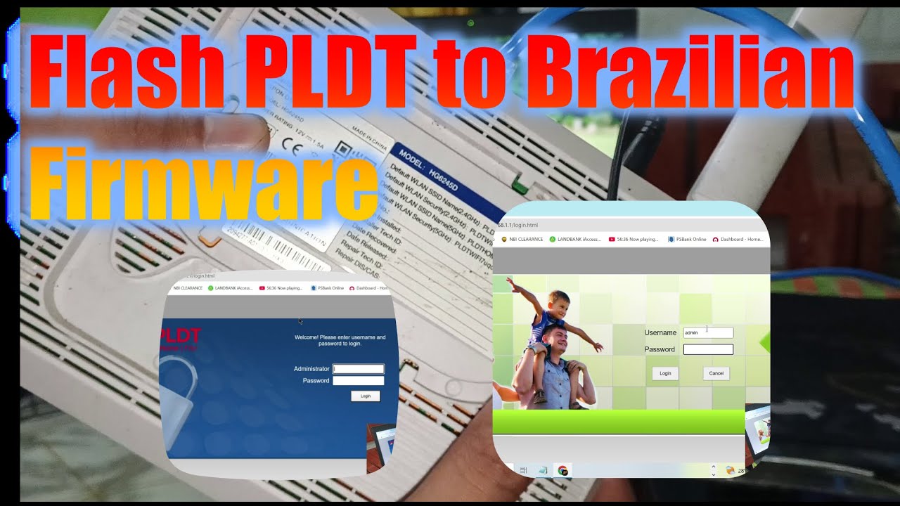 PLDT HG2645 Flash Brazilian Firmware