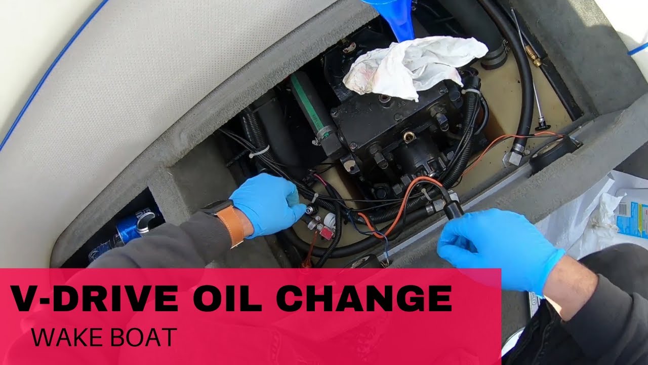 How to Service a V-Drive and Transmission on a Boat- How to DIY Guide