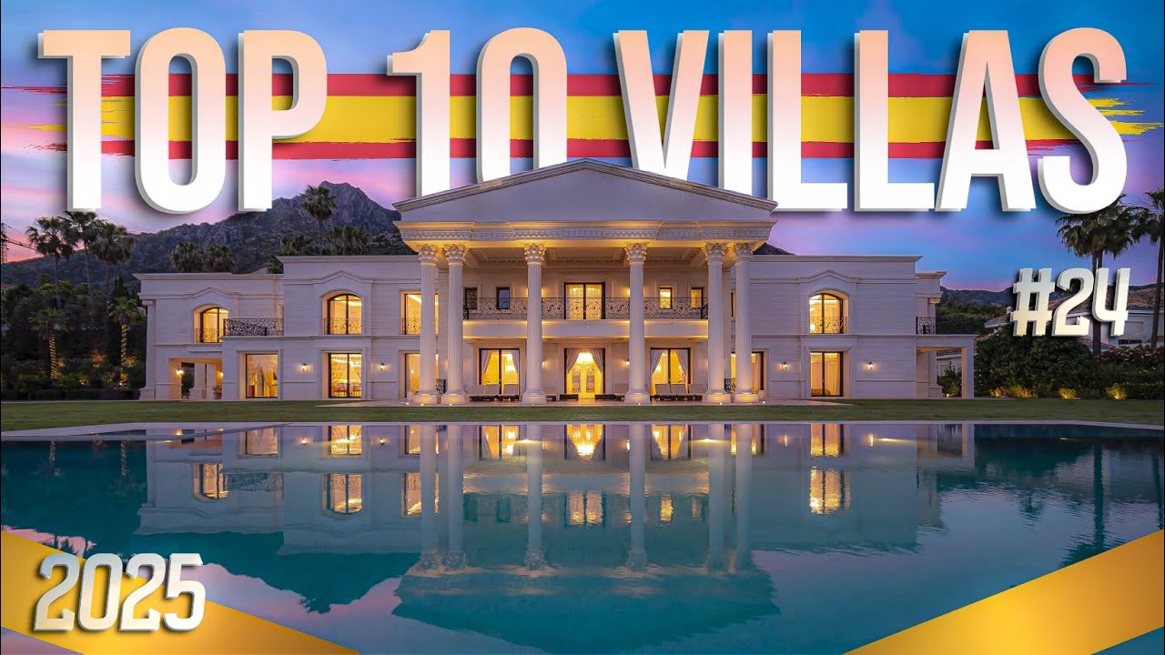 TOP 10 CASAS DE LUJO 2025 en #Marbella #Spain #CostadelSol (Parte 24) | 4K