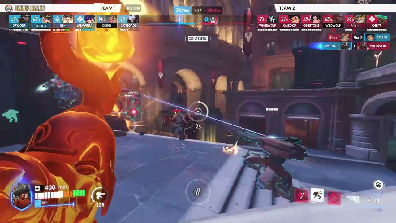 Wave after wave they walked into our overtime crossfire, and Tor... by RSK — Overwatch Replay 38J1BM