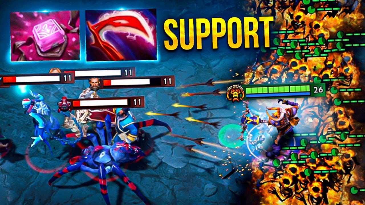 КЛИНКЗ - скрытая ИМБА | SUPPORT который смог.. CLINKZ Dota 2