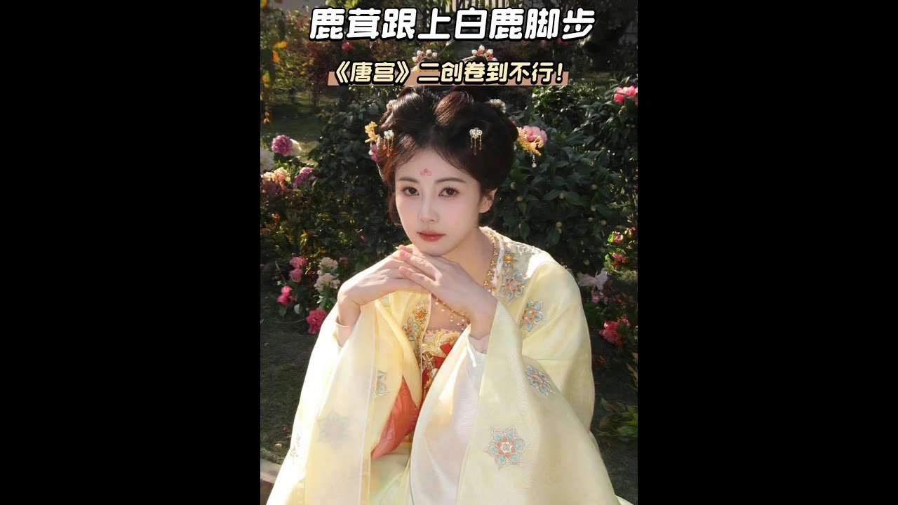 白鹿翻牌+鹿茸內卷宣發，《唐宮》宣發直接躺贏！ #白鹿 #唐宮奇案 #李佩儀 #葉璃 #影娛熱點團