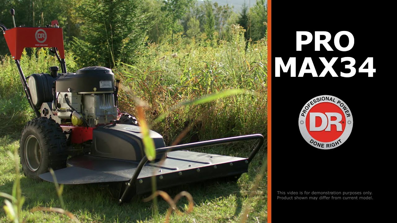 - DR Power PRO MAX34 Field and Brush Mower