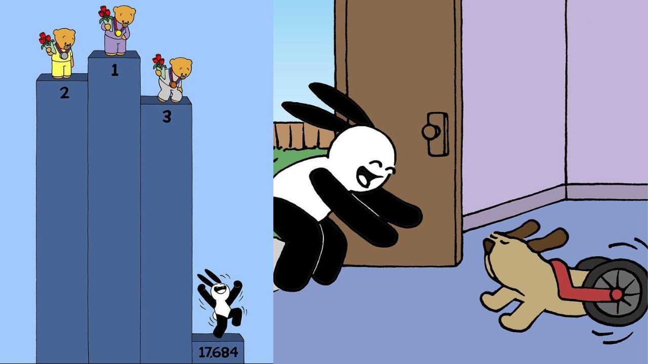 🤗Cute Comics | But Not So Cute Endings | Funny buni comics #13 🔥