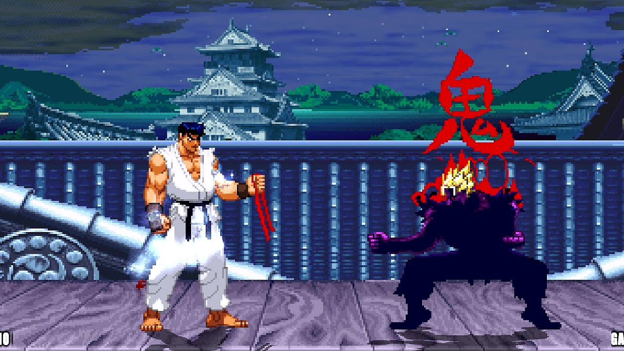 ICE RYU VS EVEN MORE EVIL AKUMA SSJ2