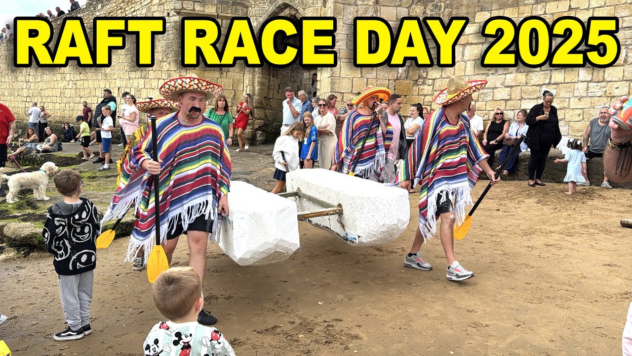 Raft Race 2025 Hartlepool Headland