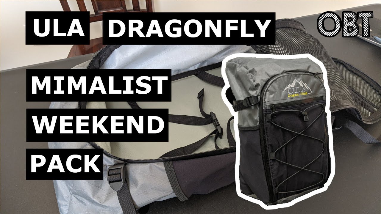 Обзор ULA Dragonfly — сверхлёгкий туристический рюкзак