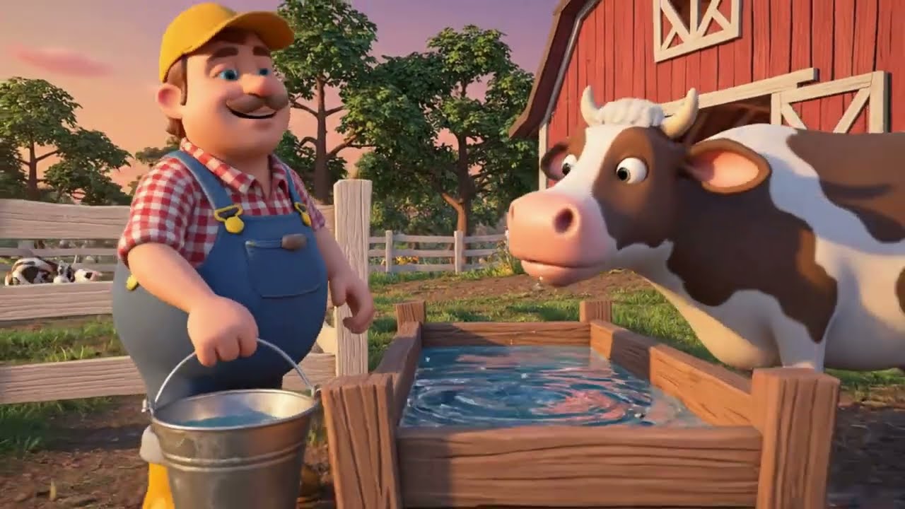 Old MacDonald Had a Farm | Nursery Rhymes | Animals song