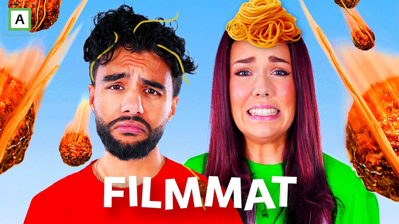 Lever på MAT FRA EN FILM i 3 dager! 🍝