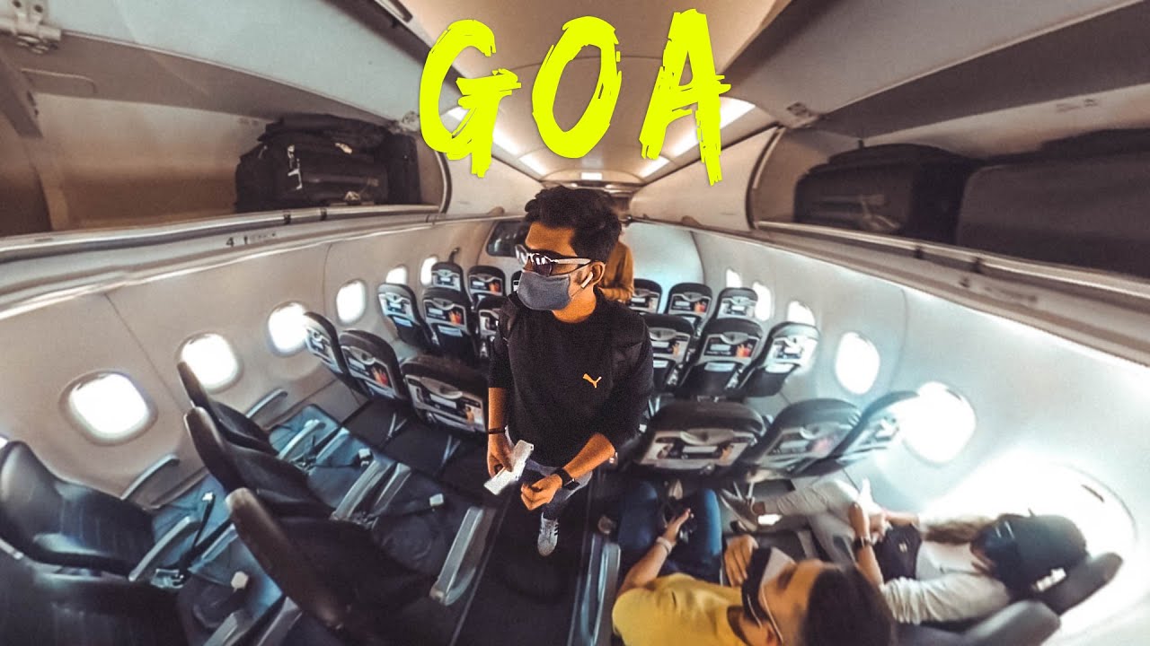 Mumbai to GOA FLIGHT✈️| GOA VLOG 2021 | Mandatory COVID report? | LOCKDOWN?