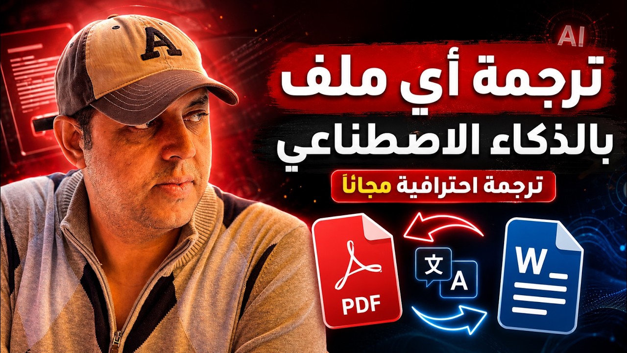 ترجمة أي ملف بالذكاء الاصطناعي ترجمة احترافية مجانا