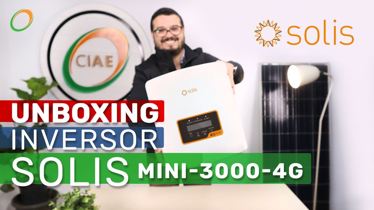 Unboxing Inversor Solis-mini-3000-4G