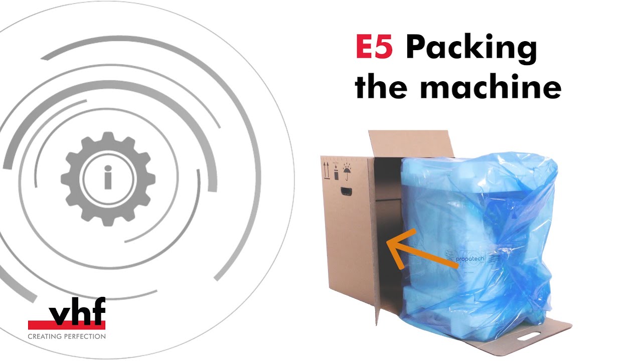 E5 – Packing the machine