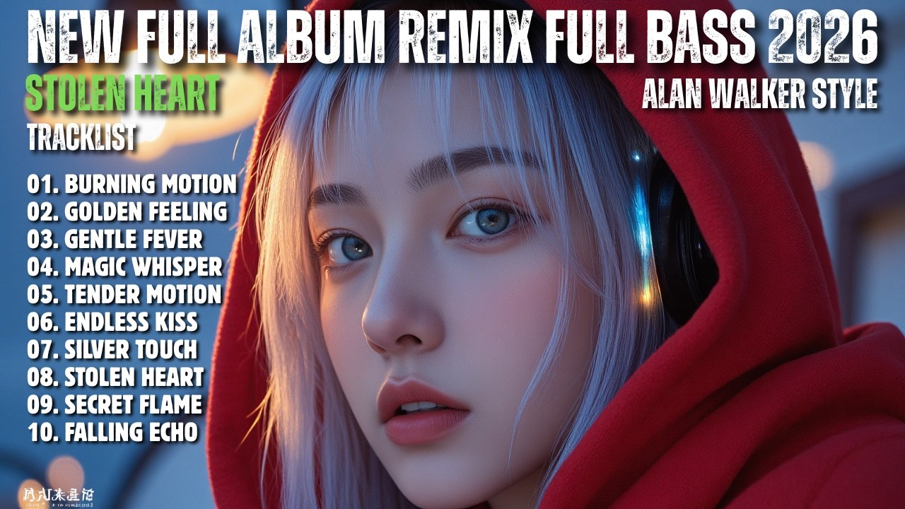 ALAN WALKER STYLE X SAHARA || STOLEN HEART || NEW FULL ALBUM REMIX FULL BASS 2026