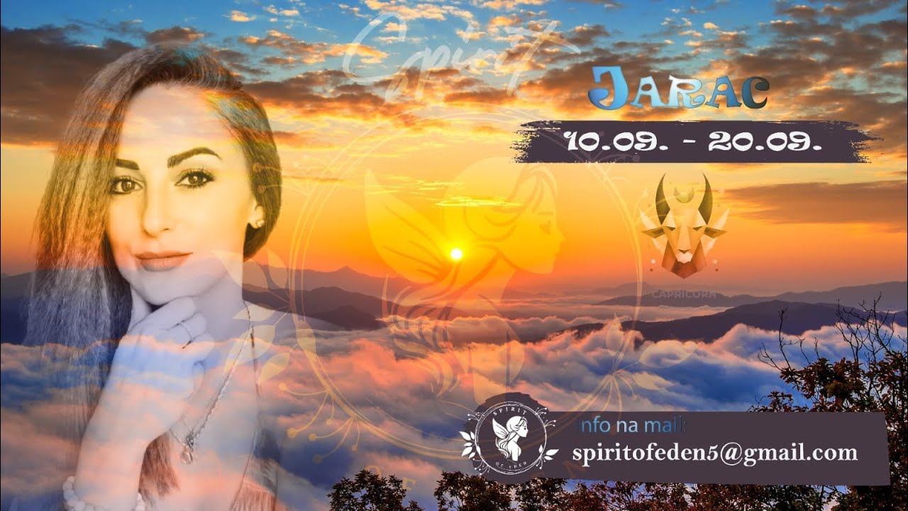 Znak:Jarac Period:10.09.-20.09. ✅ Duša vrišti! ♑