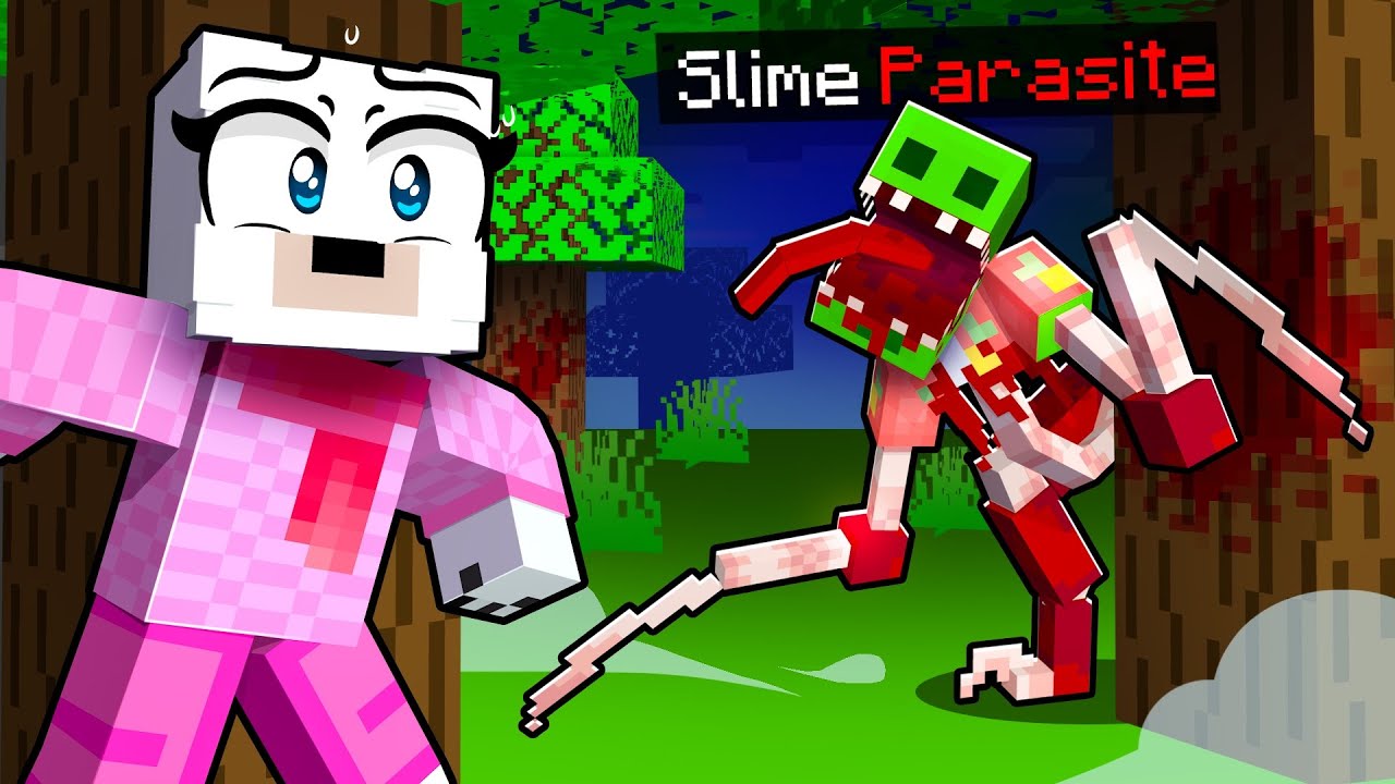 Scaring My Friends as a PARASITE in Minecraft!