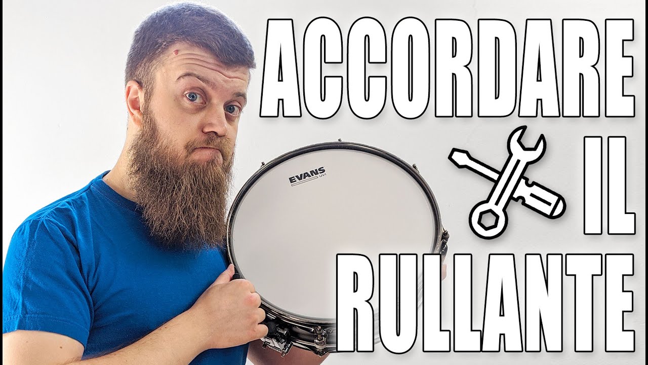 ACCORDARE il RULLANTE // Il mio metodo FACILE