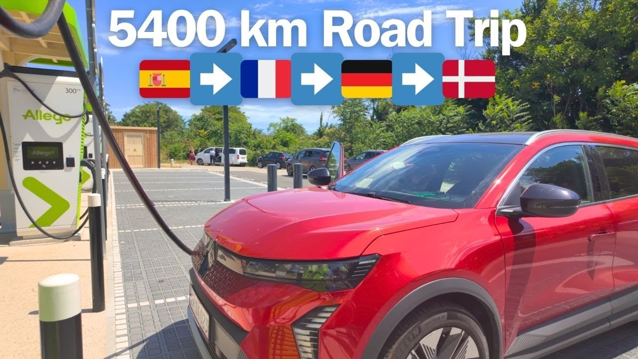 Vi kører på 5400 km Road Trip i Renault Scenic 🇪🇸-🇫🇷-🇩🇪-🇩🇰😳 Turen hjem & konklusion til sidst