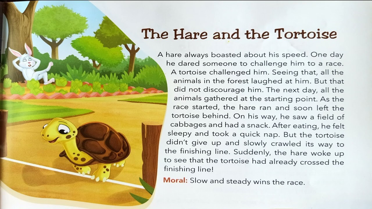 The Hare and the Tortoise - 108 Short Stories with Morals