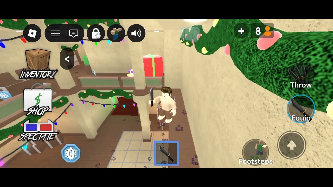 Playing mm2 for 13 minutes