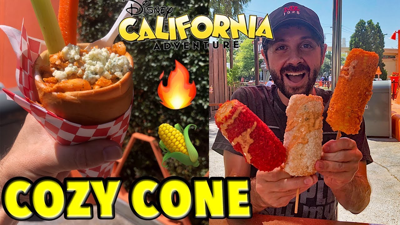 Cozy Cone Brings The HEAT! Elote! Buffalo Cone! Churro!
