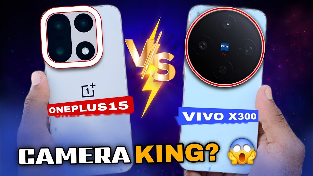 [ VIVO X300 vs ONEPLUS 15 ] Camera Test | Gaming Test | Full Review