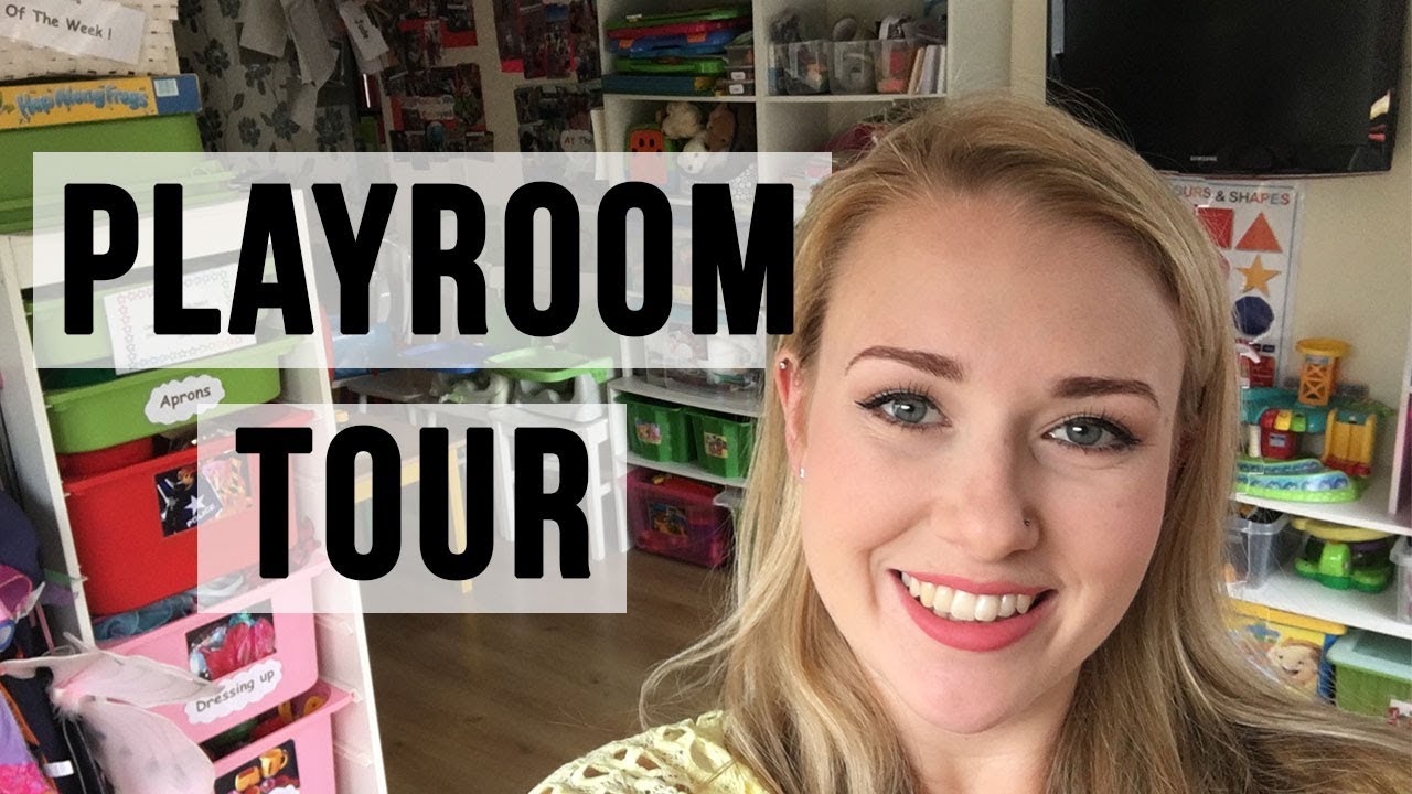 PLAYROOM TOUR UPDATED - WHAT'S IN THE BOXES