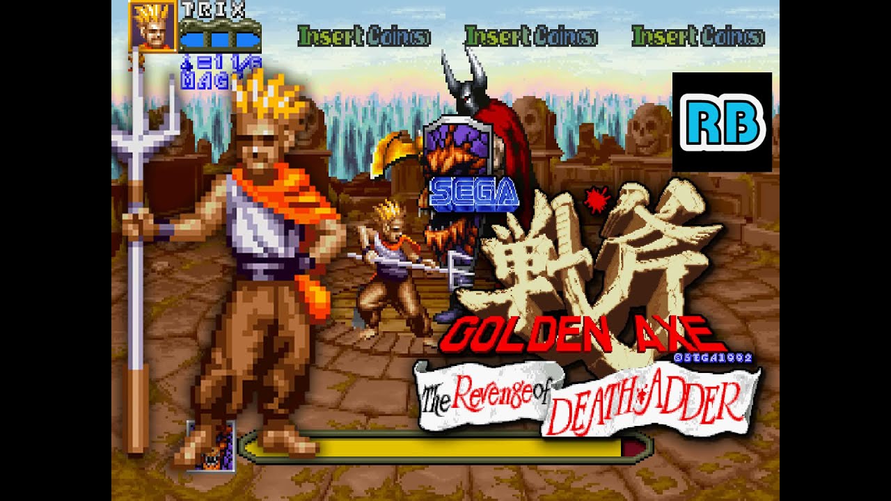1992 [60fps] Golden Axe: The Revenge of Death Adder (World) 817pts Trix Nomiss ALL