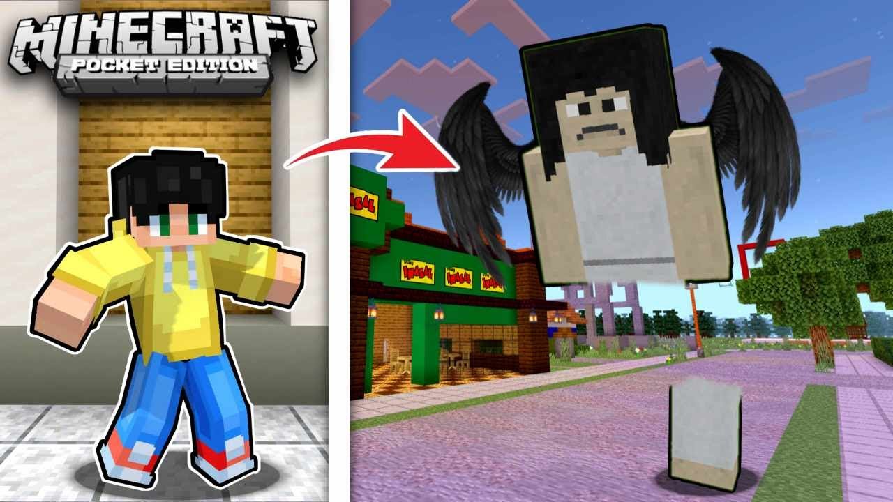 Aswang Manananggal GUSTO KAME KAININ sa UWU CITY sa Minecraft PE