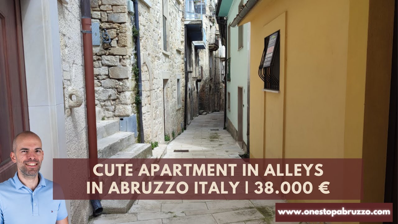 Tiny Cute Apartment In The Mountains in Abruzzo Italy | Italian Property Tours