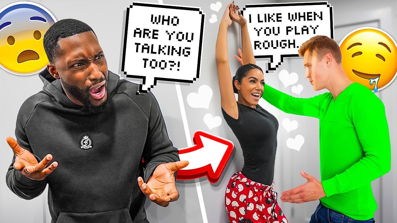 FLIRTING With Another MAN In Front Of My Fiance! *GETS SUPER JEALOUS*
