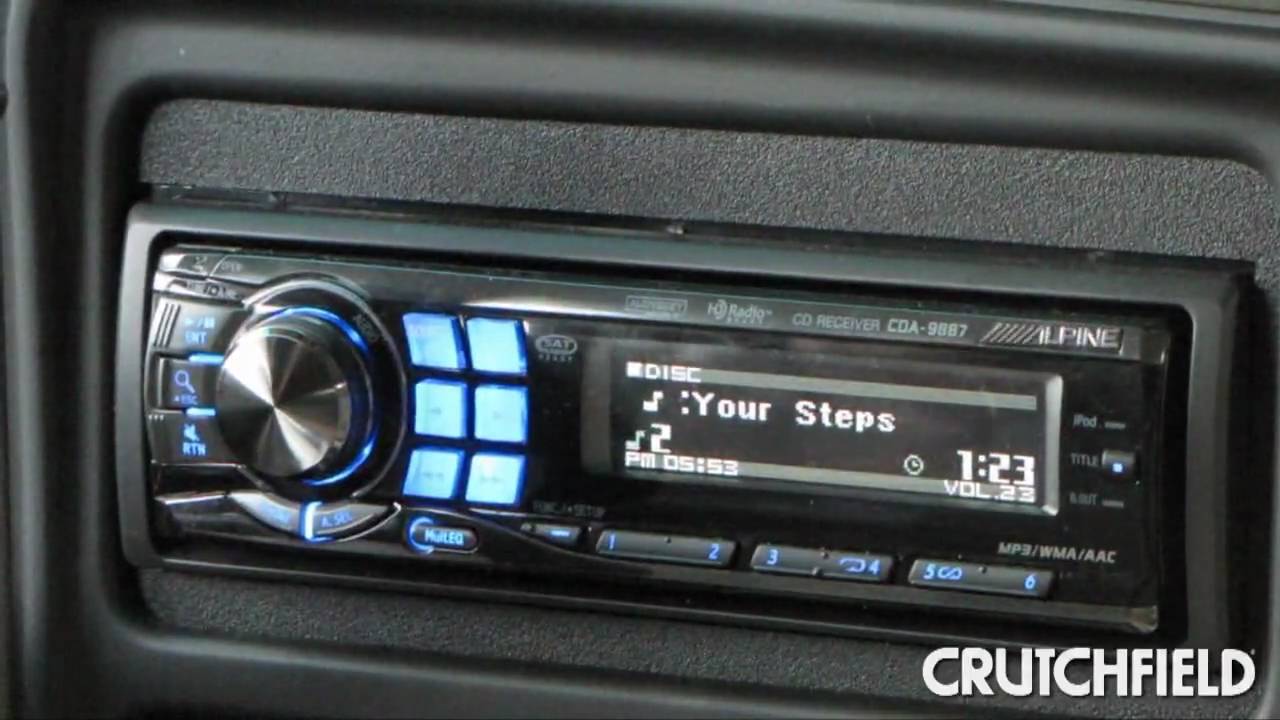 The Alpine CDA-9887's IMPRINT™ Sound Tuning Capability | Crutchfield Video