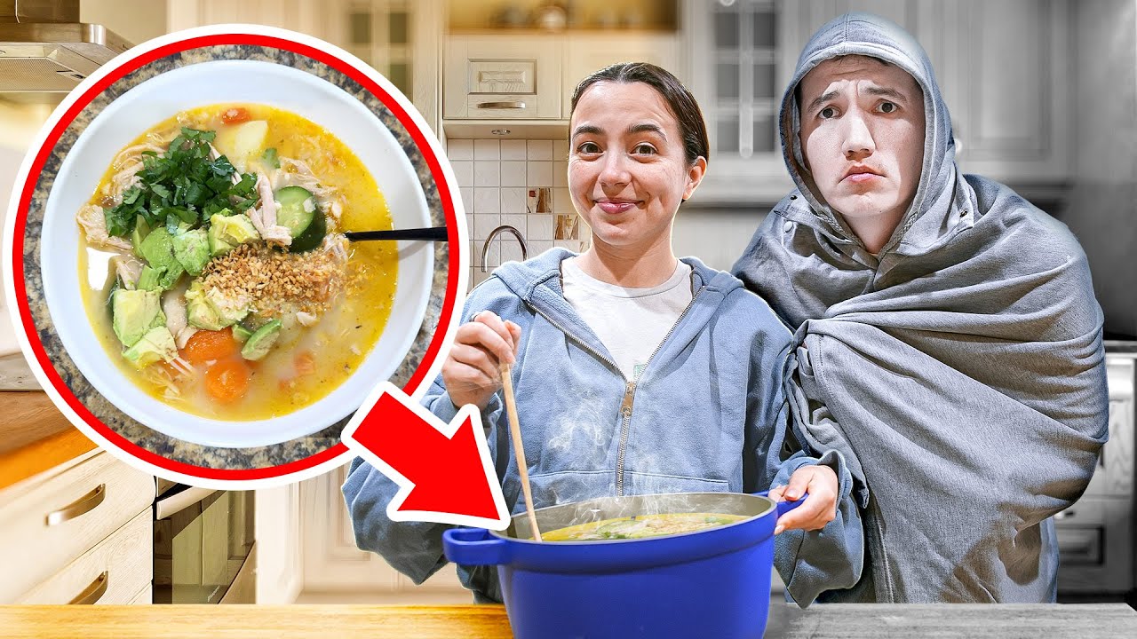 My Husband Is Sick! Making Him My Grandma's Soup From Scratch!