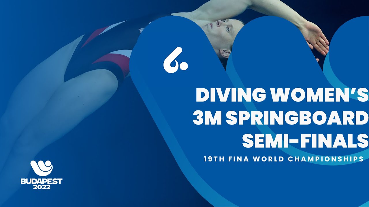 Women’s 3m Springboard Diving Semi-Finals Full Event | FINA Budapest 2022
