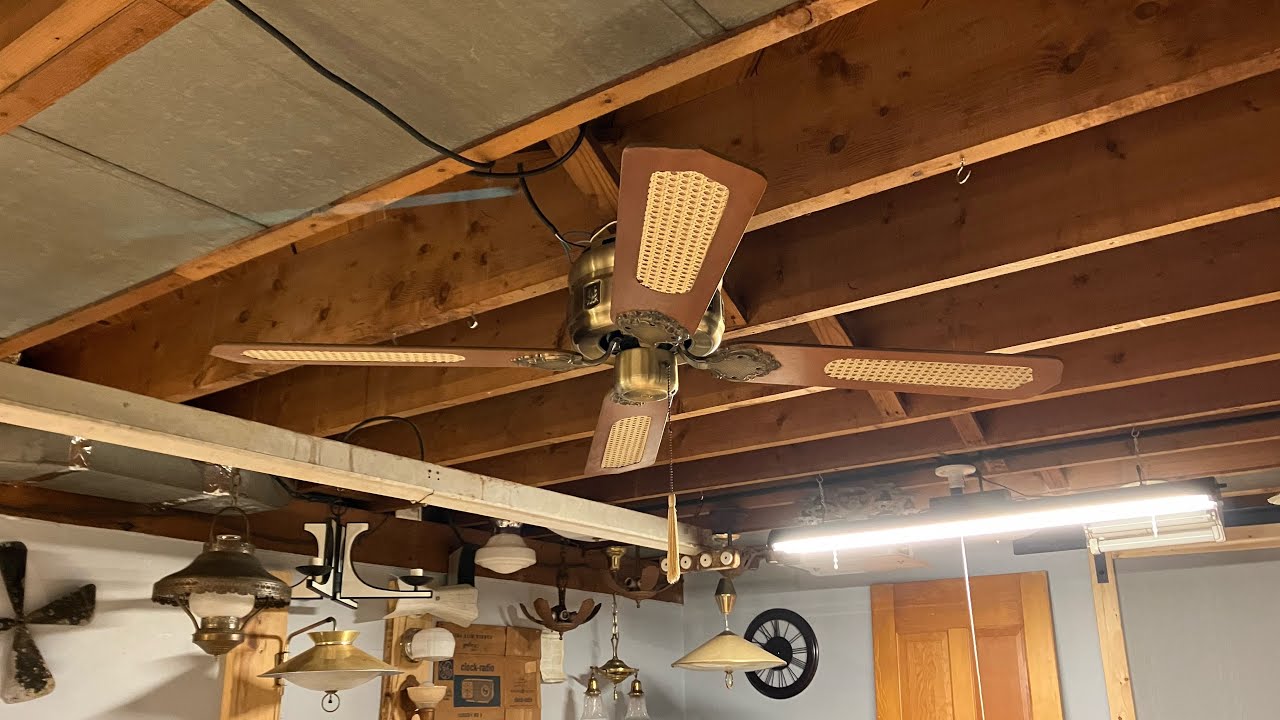 52&rdquo; &ldquo;emperor&rdquo; ceiling fan in antique brass ￼