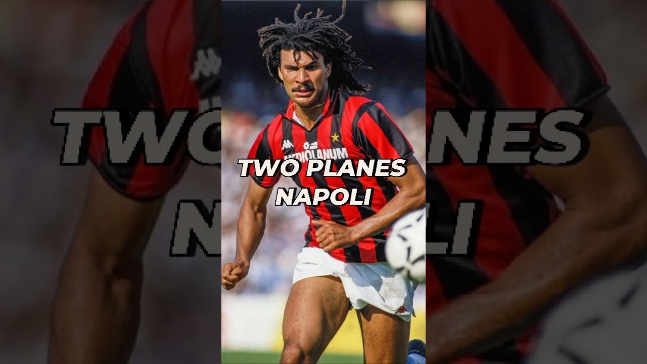 Ruud Gullit on Napoli vs Milan Away Chaos: Two Planes, Food Security 😳