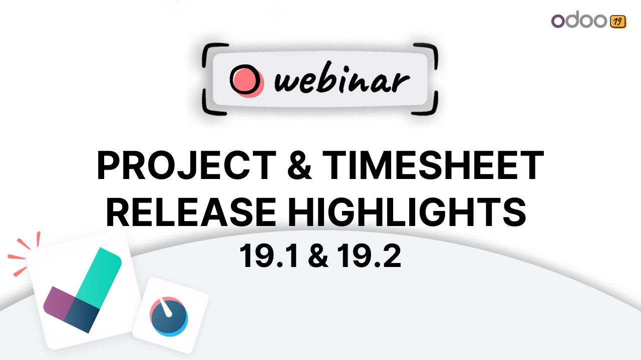 Webinar - Project & Timesheet Release Highlights 19.1 & 19.2